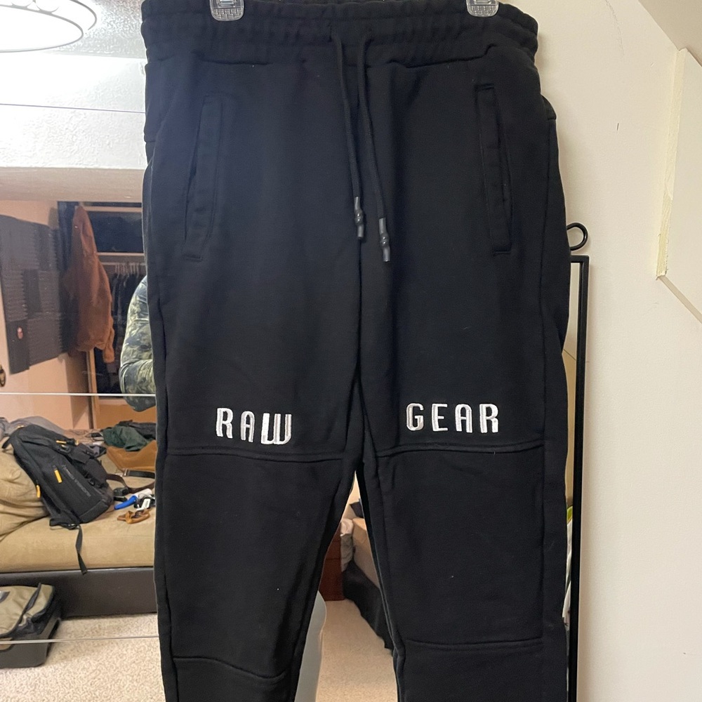 Raw gear joggers
